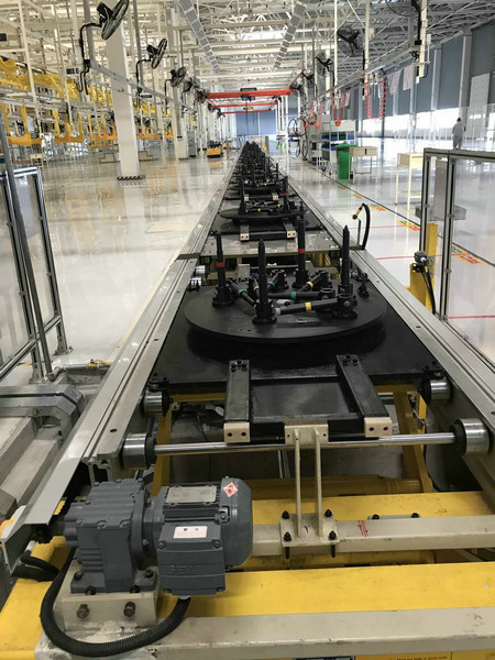 發動機分裝輥道